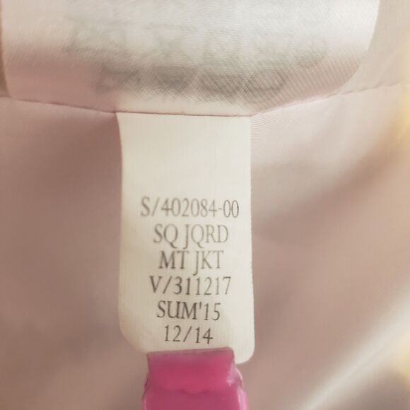 Banana Republic Cropped White Black Moto Jacket Womens Size 2 - Picture 5 of 7